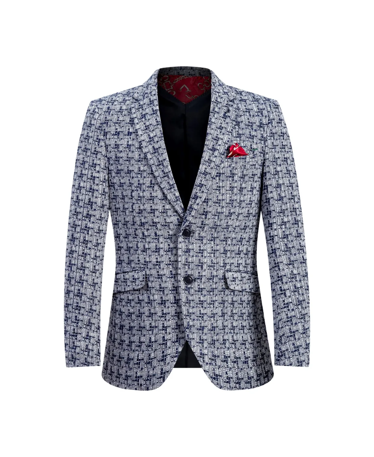 Slim Fit Houndstooth Blazer by Elie Balleh
