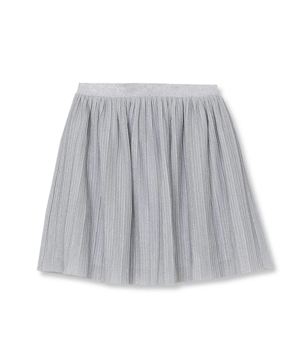 Pleated Metallic Tutu Skirt by Lands' End