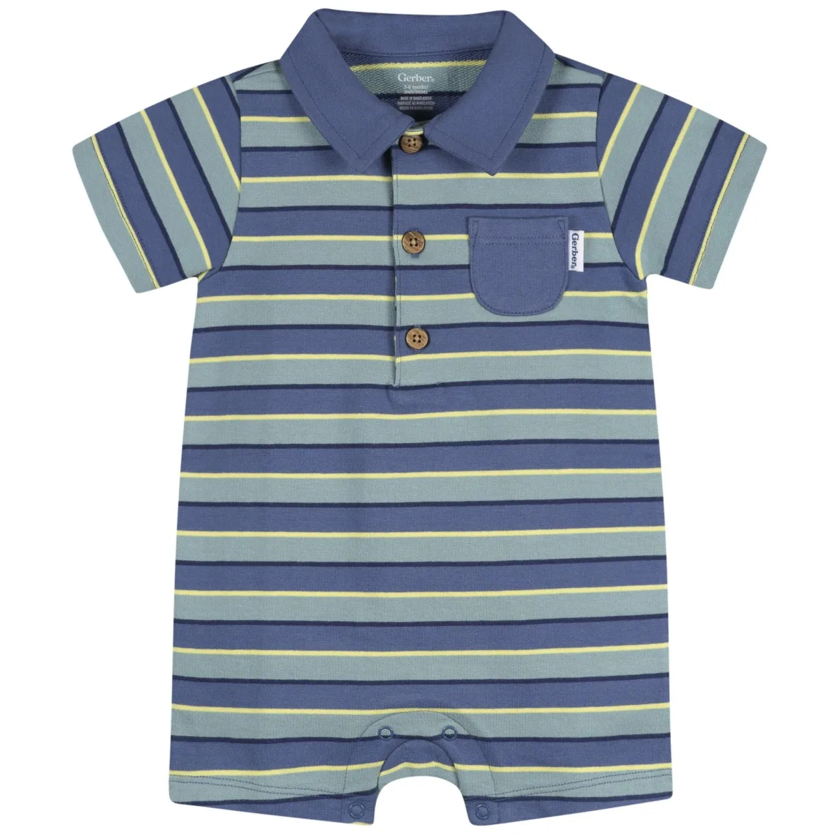 Collared Romper by Gerber
