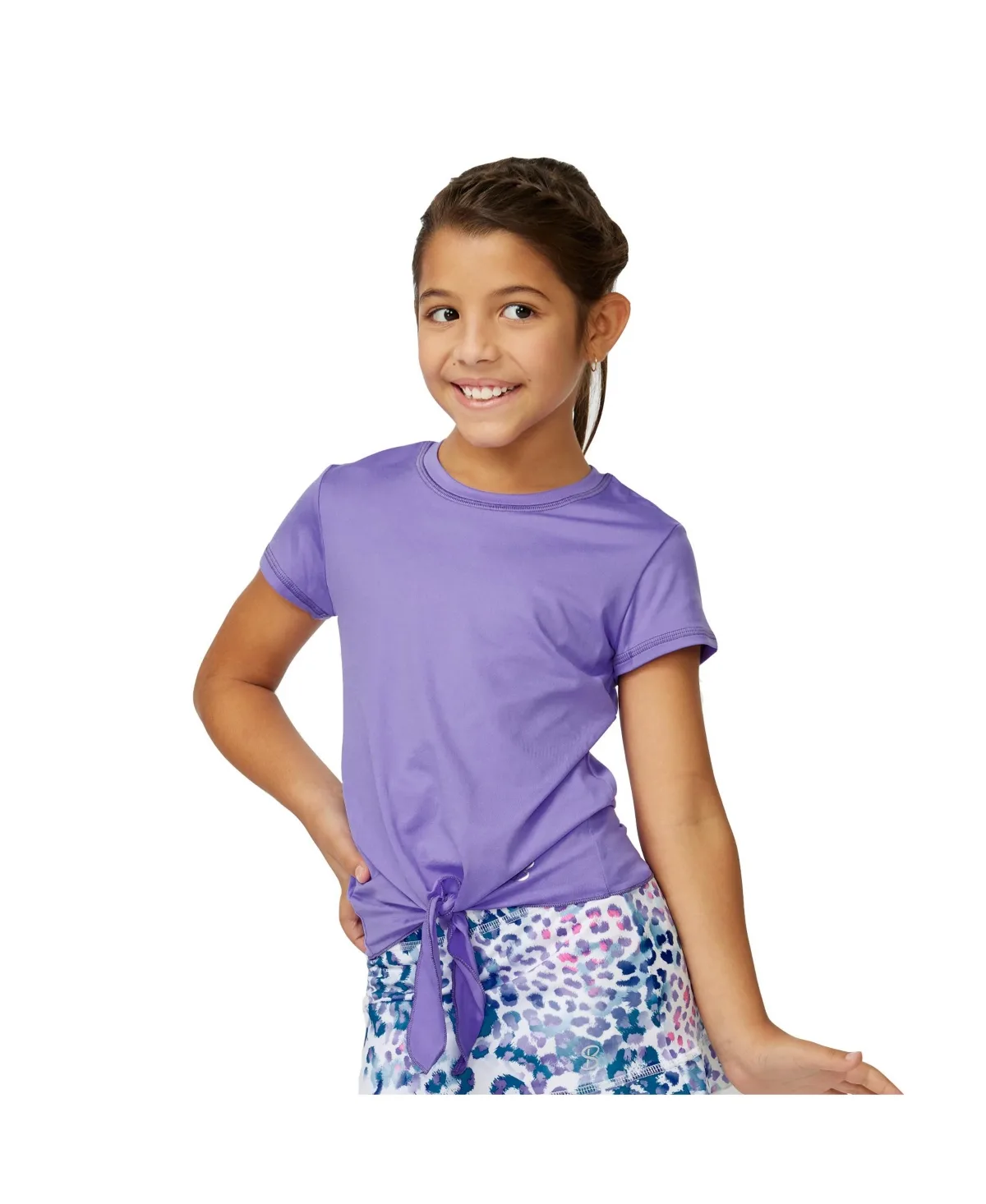 Uv Colors Short Sleeve Tie Tennis Shirt by Sofibella
