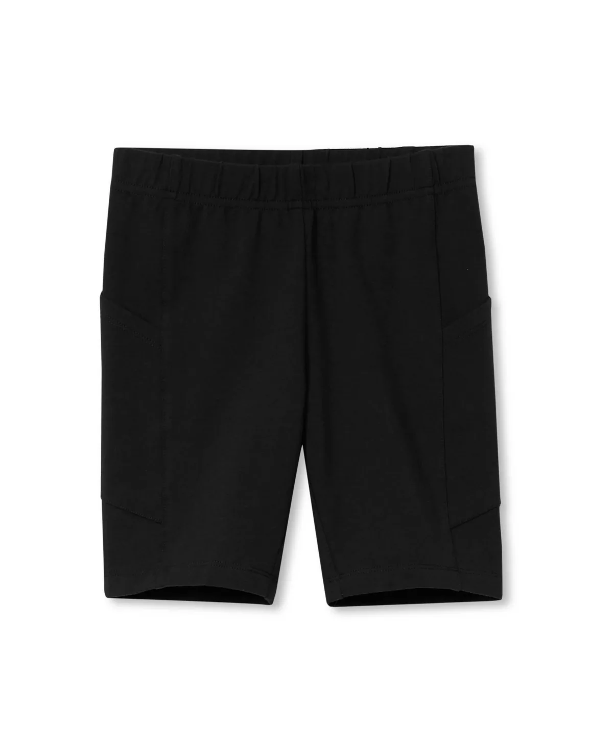 Tough Cotton Bike Short with Pockets by Lands' End