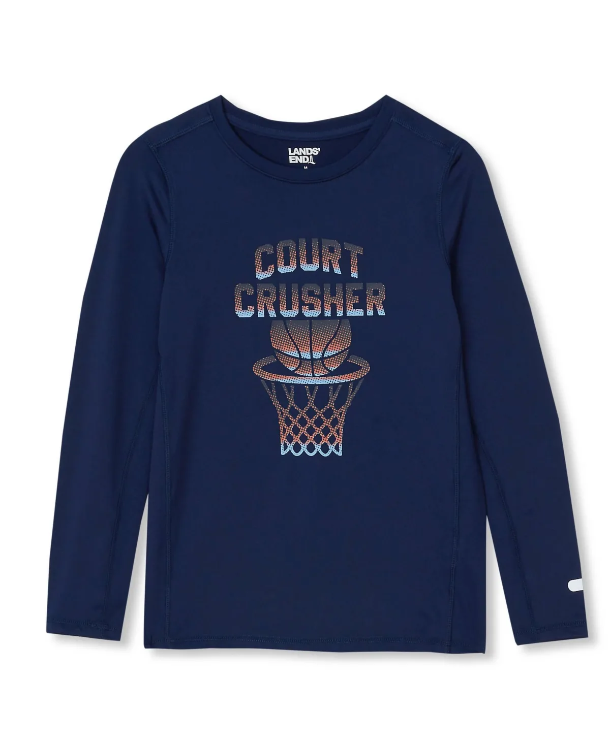 Active Long-Sleeve Graphic T-Shirt by Lands' End