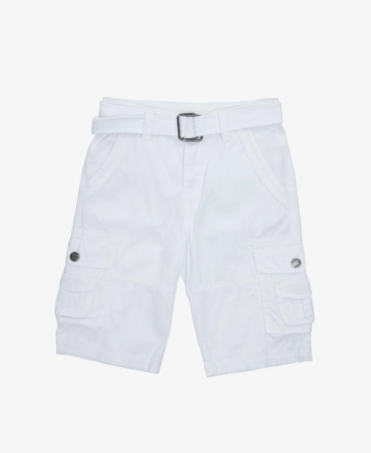 Belted Twill Cargo Shorts by Raw X