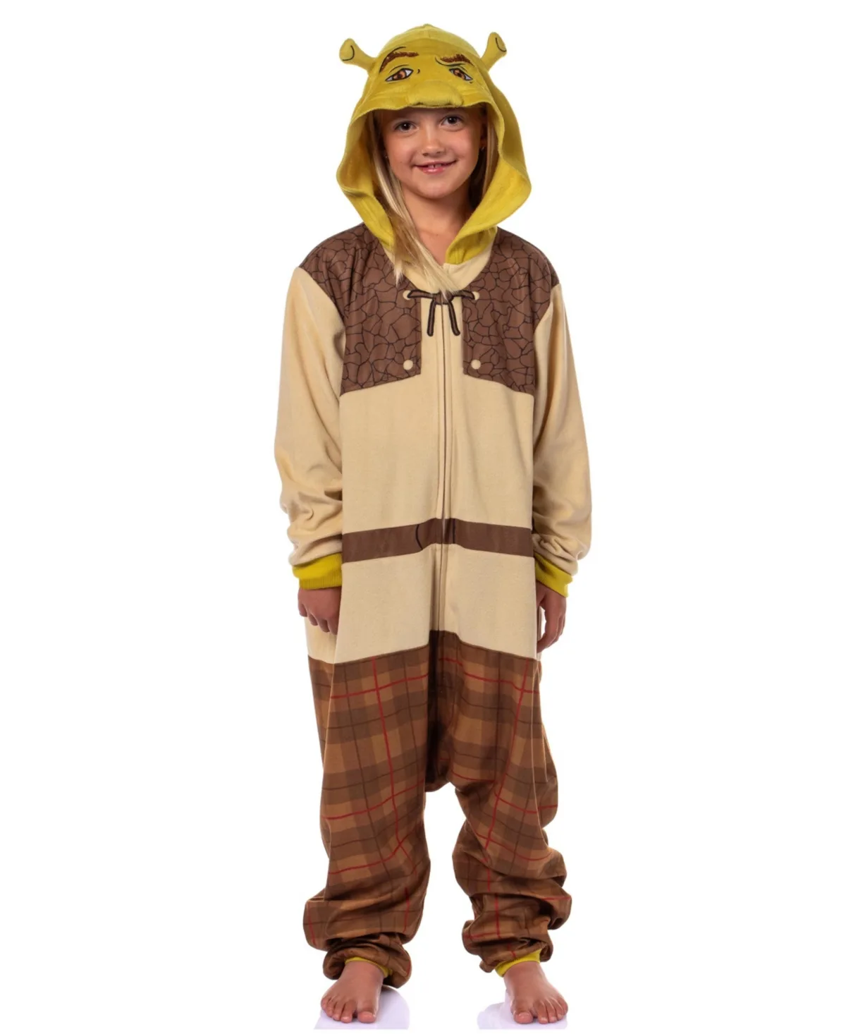 DreamWorks Character Ogre Union Suit Sleep Hooded Pajama by Shrek