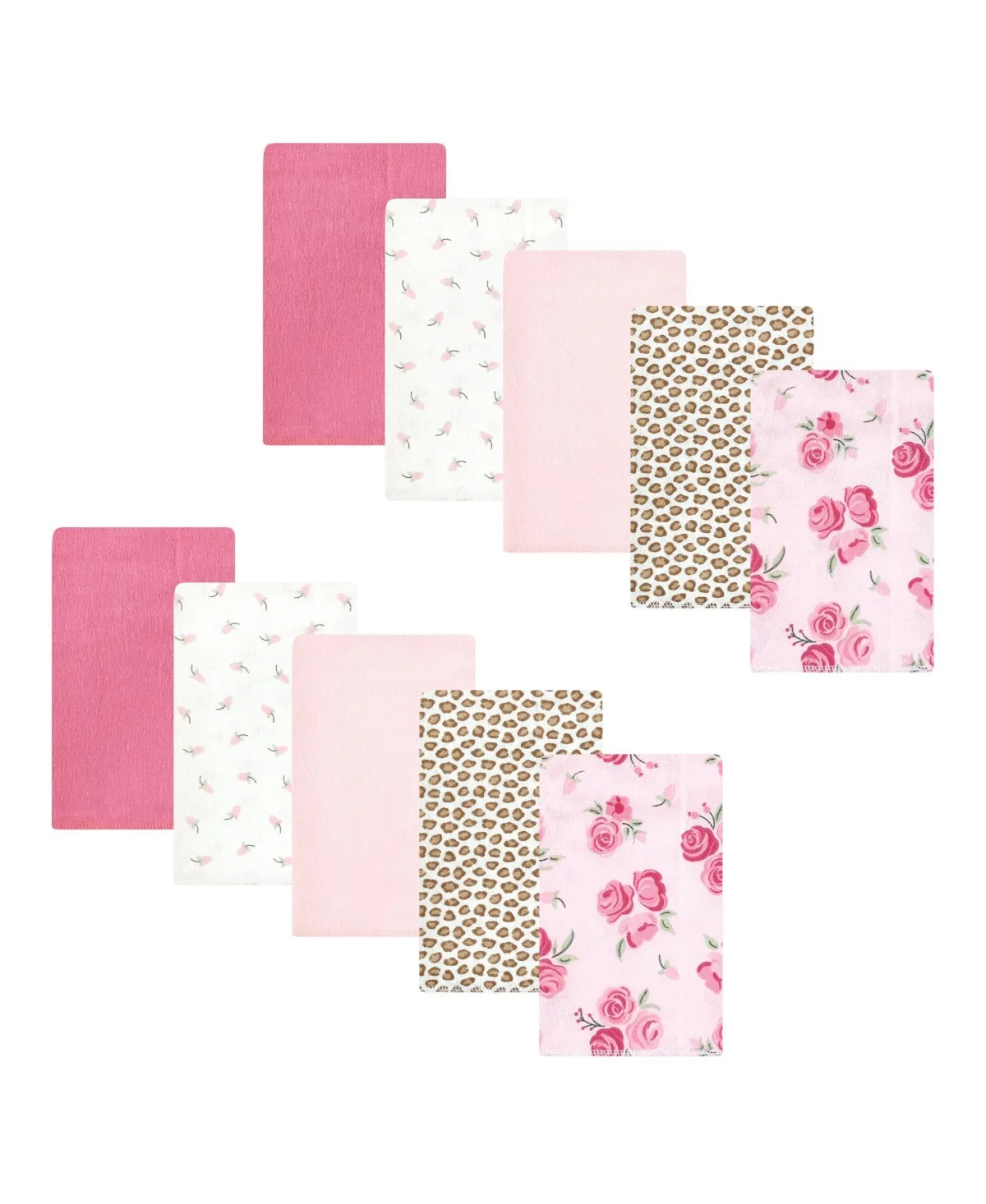 10Pk Flannel Burp Cloth by Hudson Baby