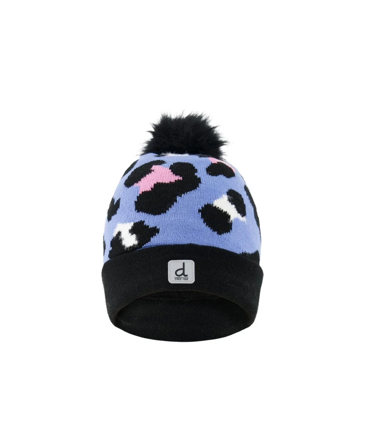 Winter Knit Hat with Pompom by Deux Par Deux