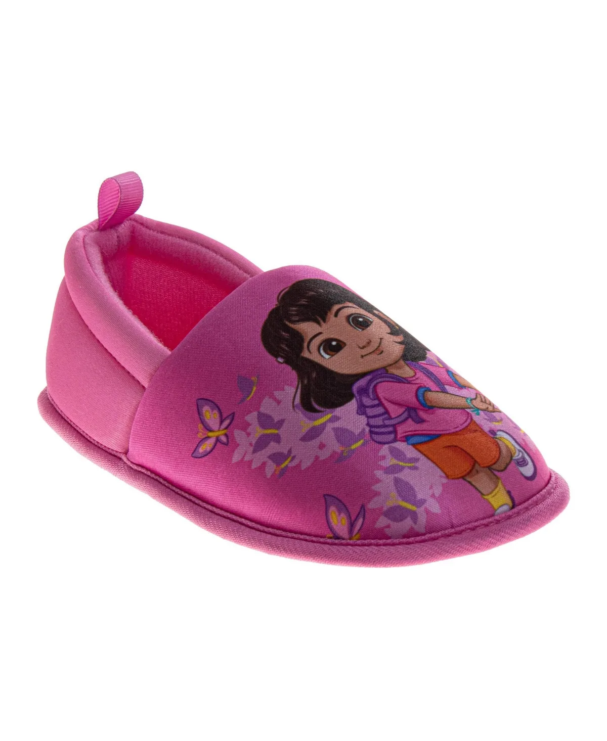 Dora the Explorer Slippers Plush, Warm, and Soft House Shoes by Nickelodeon
