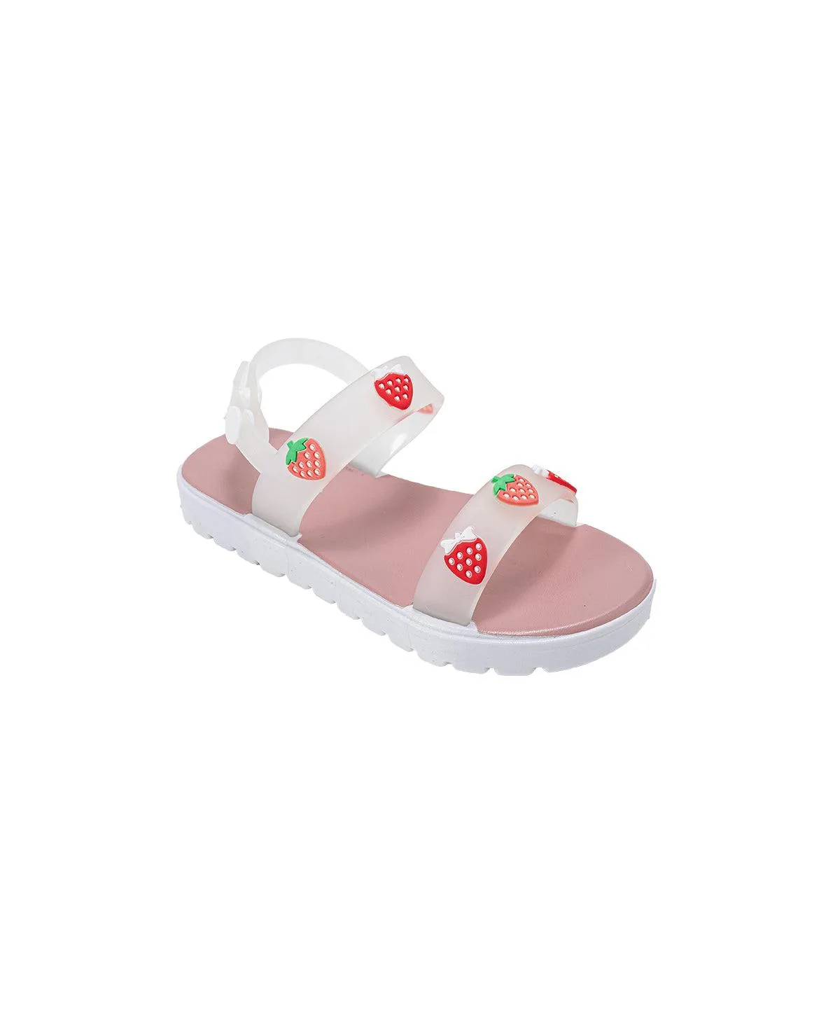 Pcu Sandal with Strawberry Charms by Bebe