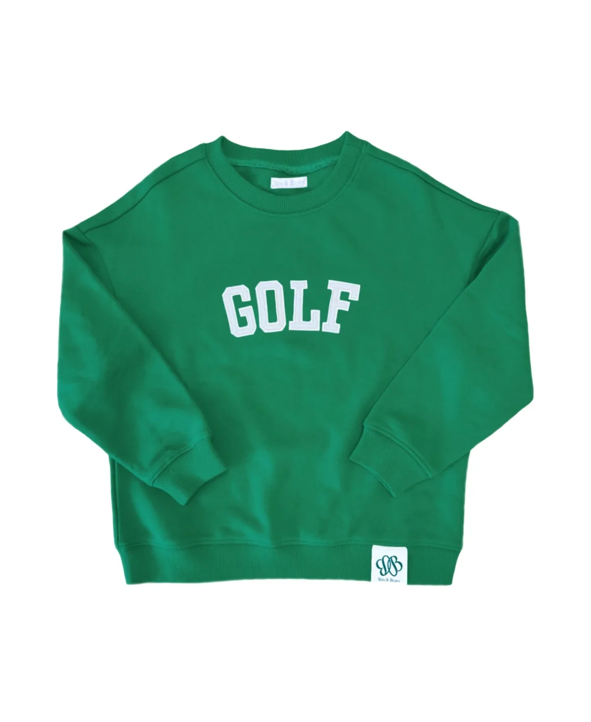 Golf Cotton Crewneck Sweatshirt by Bits & Bows
