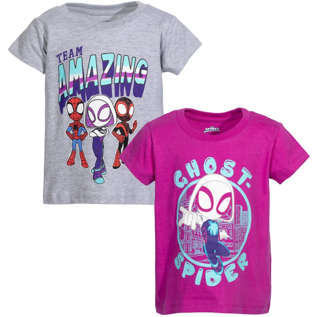 Marvel 2 Pack T-Shirts by Spidey And His Amazing Friends