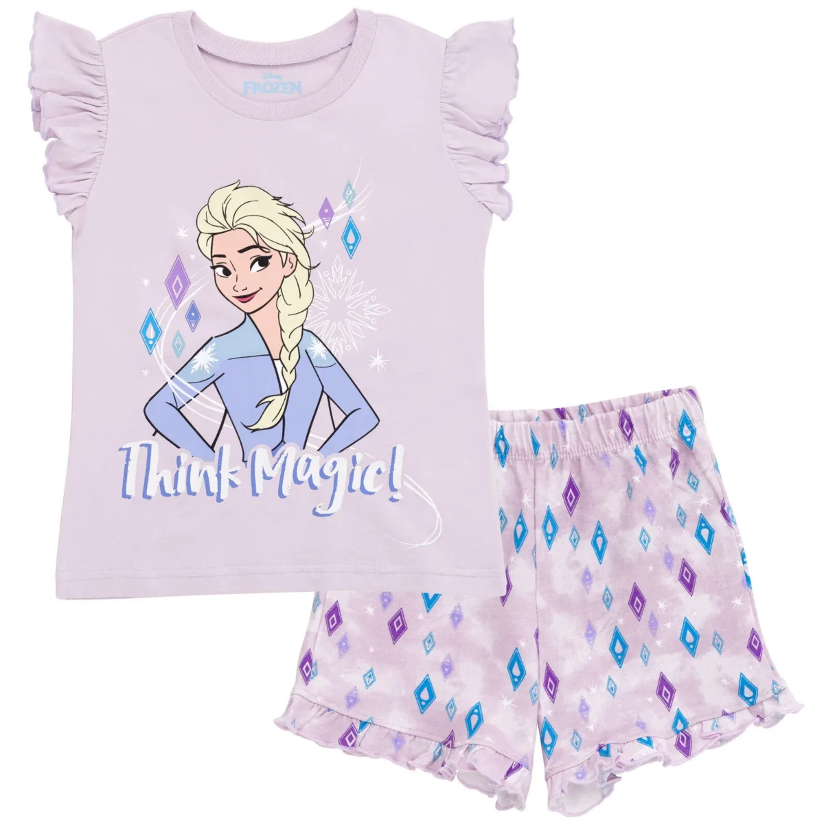 Disney Princess Moana Belle Minnie Mouse Nightmare Before Christmas Tank Top and French Terry Shorts by Frozen