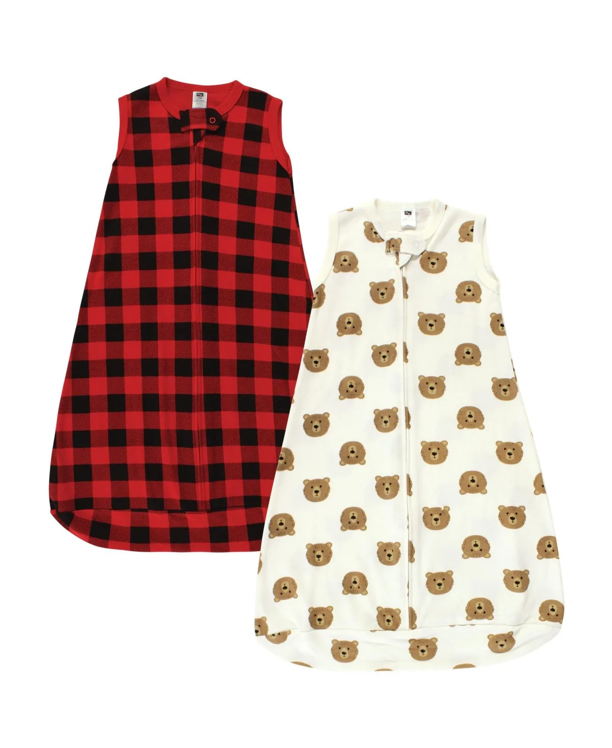 Hudson Cotton Long-Sleeve Wearable Sleeping Bag, Sack, Blanket, Sleeveless by Hudson Baby