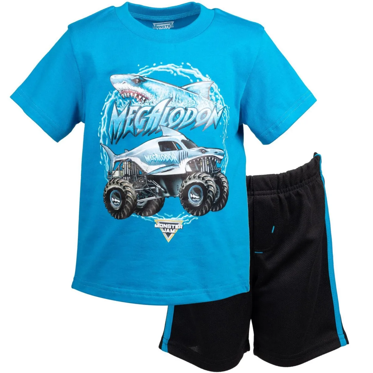 T-Shirt and Shorts Outfit Set by Monster Jam