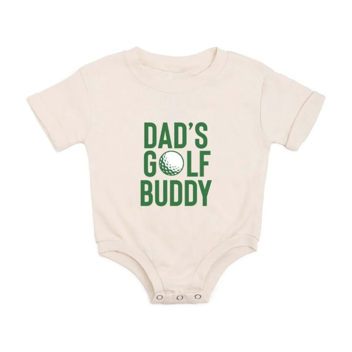 Dad's Golf Buddy Short Sleeve Romper by Sweet Wink