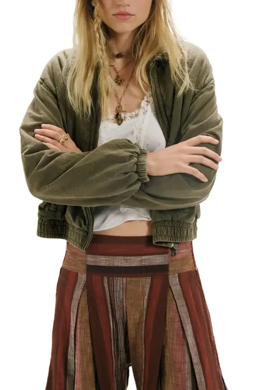 Birdie Washed Jacket by Free People