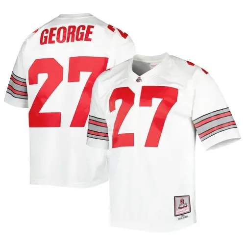 Mitchell & Ness Eddie George Ohio State Buckeyes Authentic Jersey by Mitchell & Ness