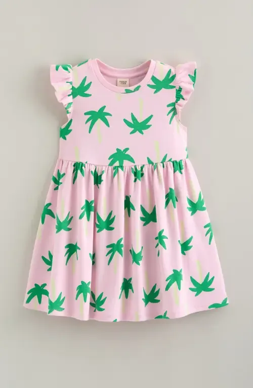 Flutter Sleeve Cotton Dress by Tucker + Tate