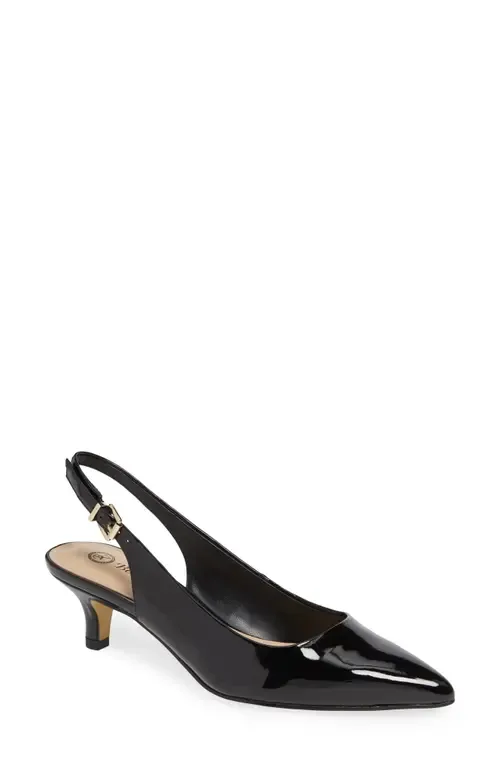 Scarlette Kitten Heel Slingback Pump