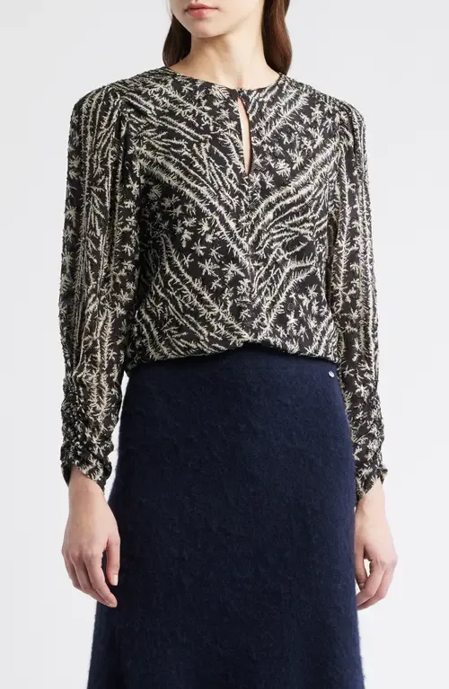 Bilimi Keyhole Long Sleeve Top by BOSS Orange