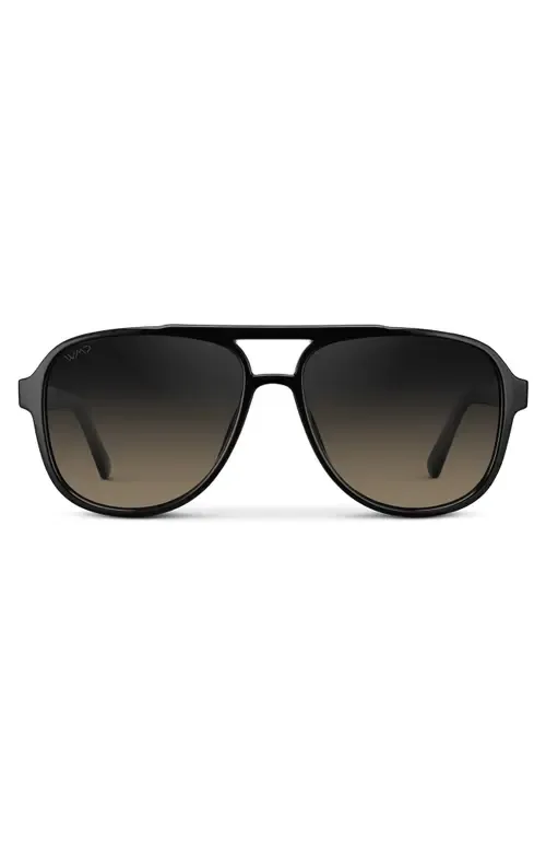 Indie - 57mm Aviator Polarized Sunglasses by WMP Eyewear
