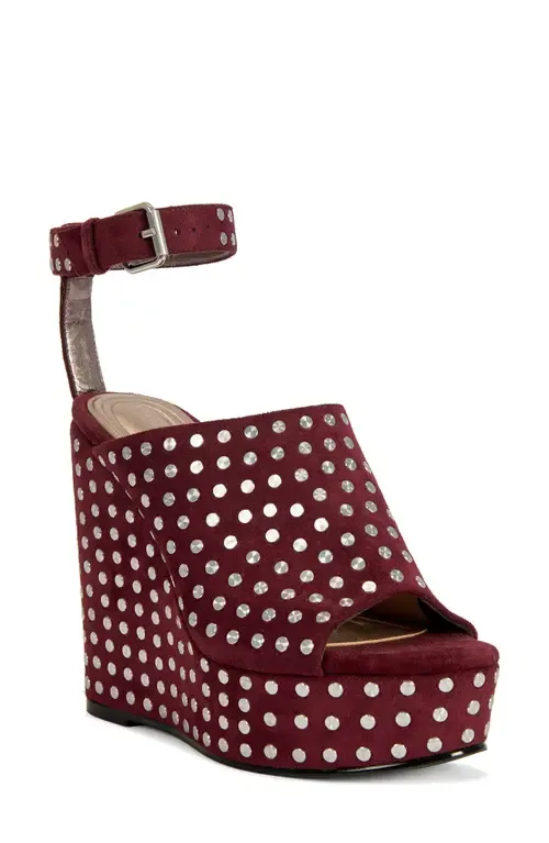 Mirova Studded Wedge Sandal by AZALEA WANG