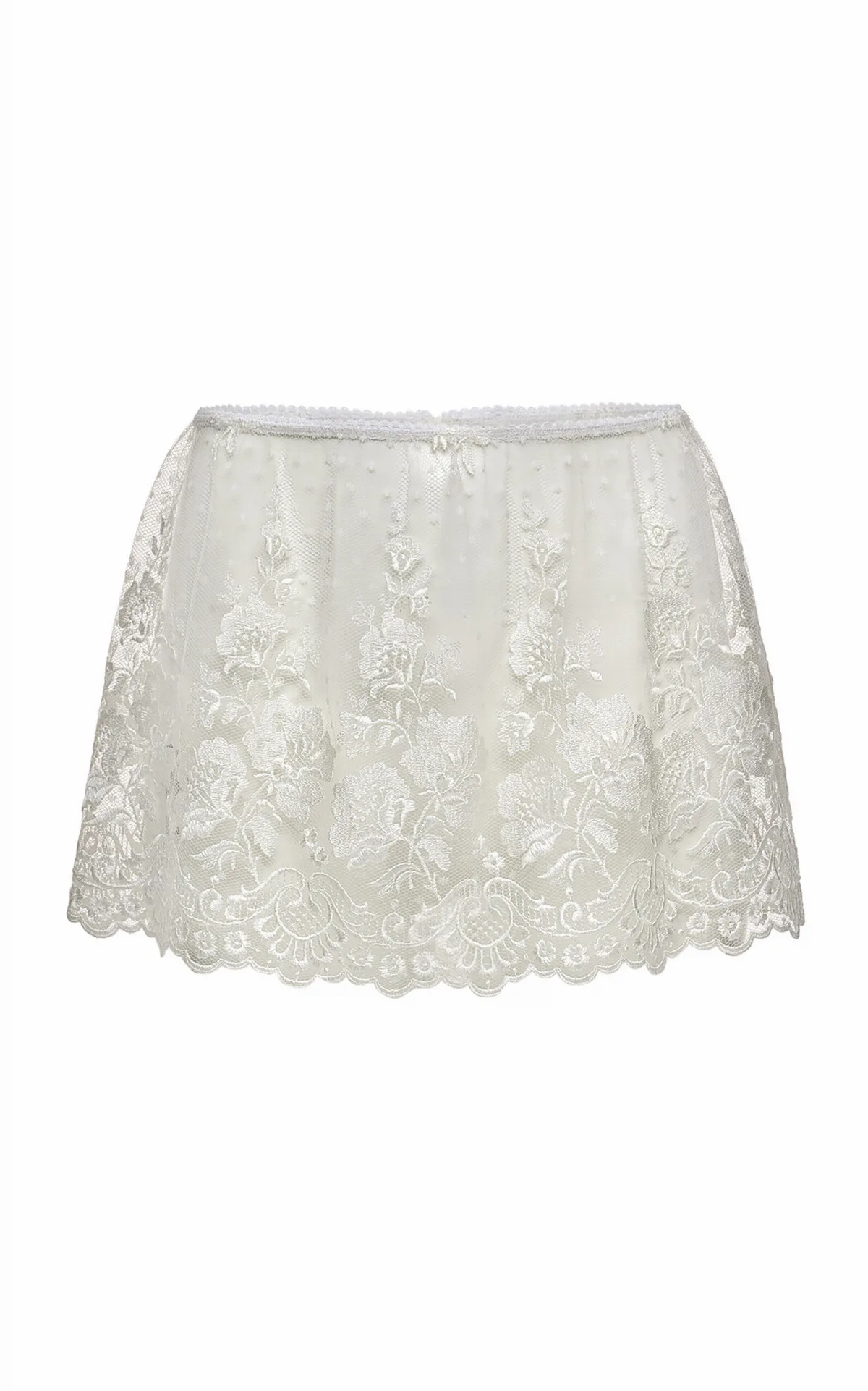 Lace Mini Skirt by Magda Butrym