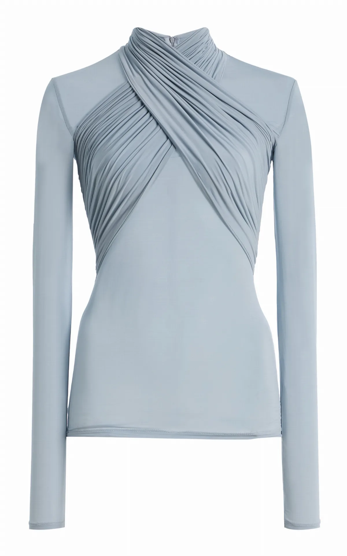 Odessa Crossover Long-Sleeve Top by FRANÇOISE