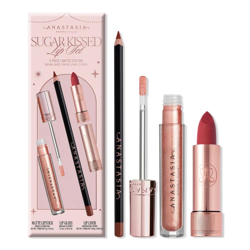 Kissed 3-Piece Lip Set by Anastasia Beverly Hills