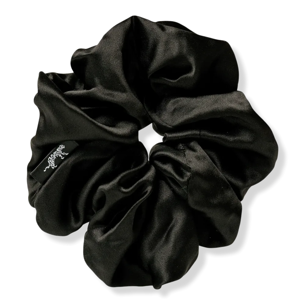 Organic Silk Oversized Scrunchie by LINA LENNOX