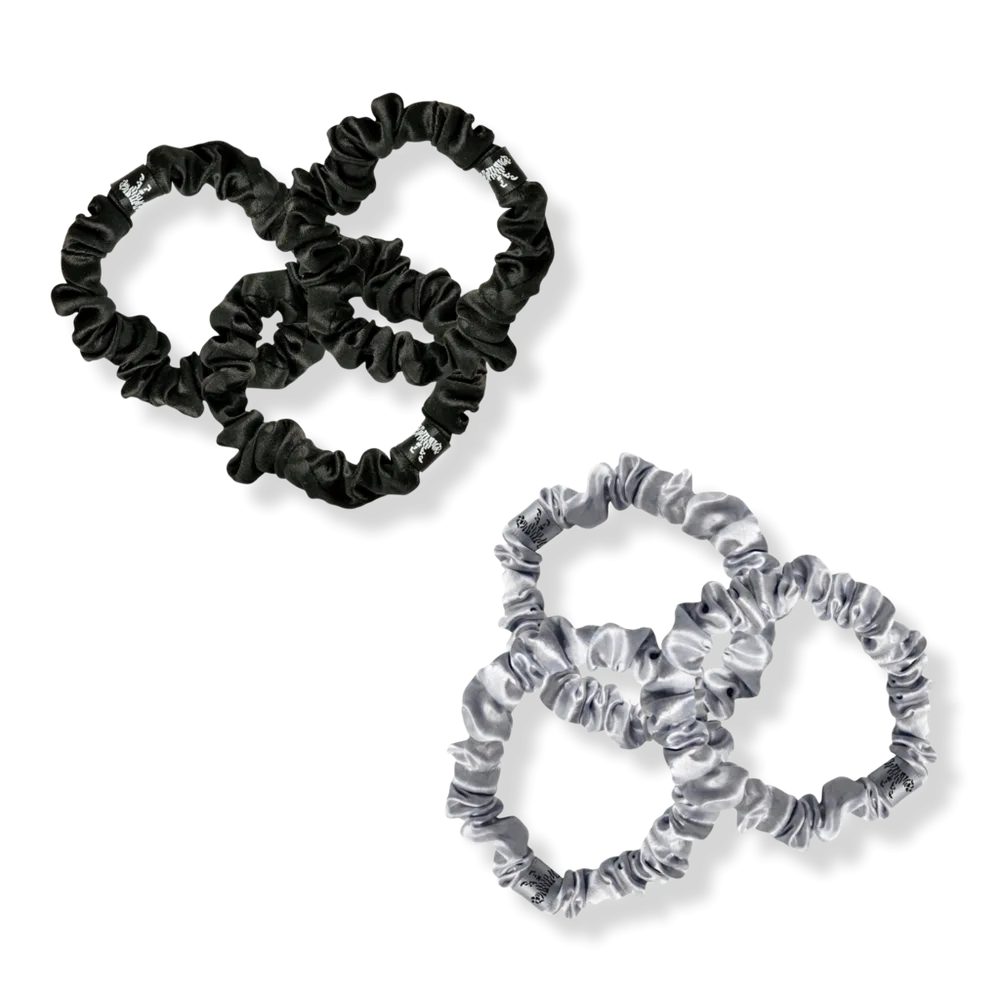 Organic Silk Small Scrunchie Set by LINA LENNOX