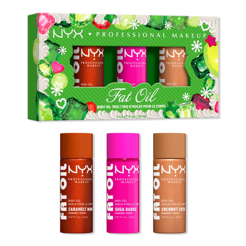 Fat Oil Mini Body Oil Trio by NYX Professional Makeup