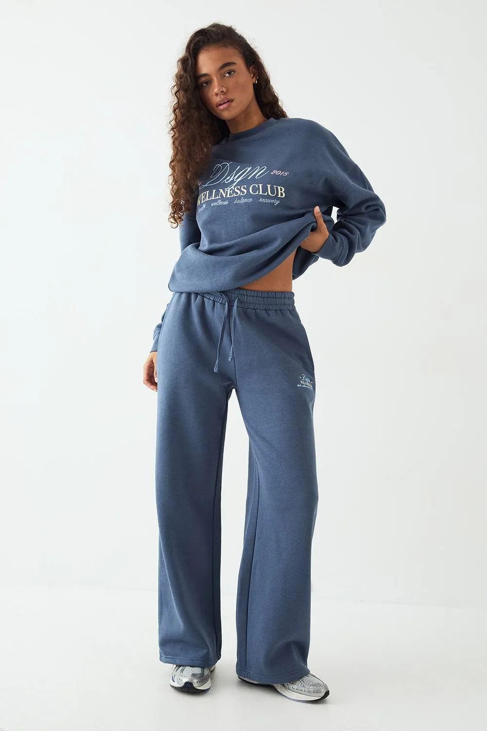 DSGN Studio Wellness Club Oversized Sweatshirt Tracksuit by DSGN Studio
