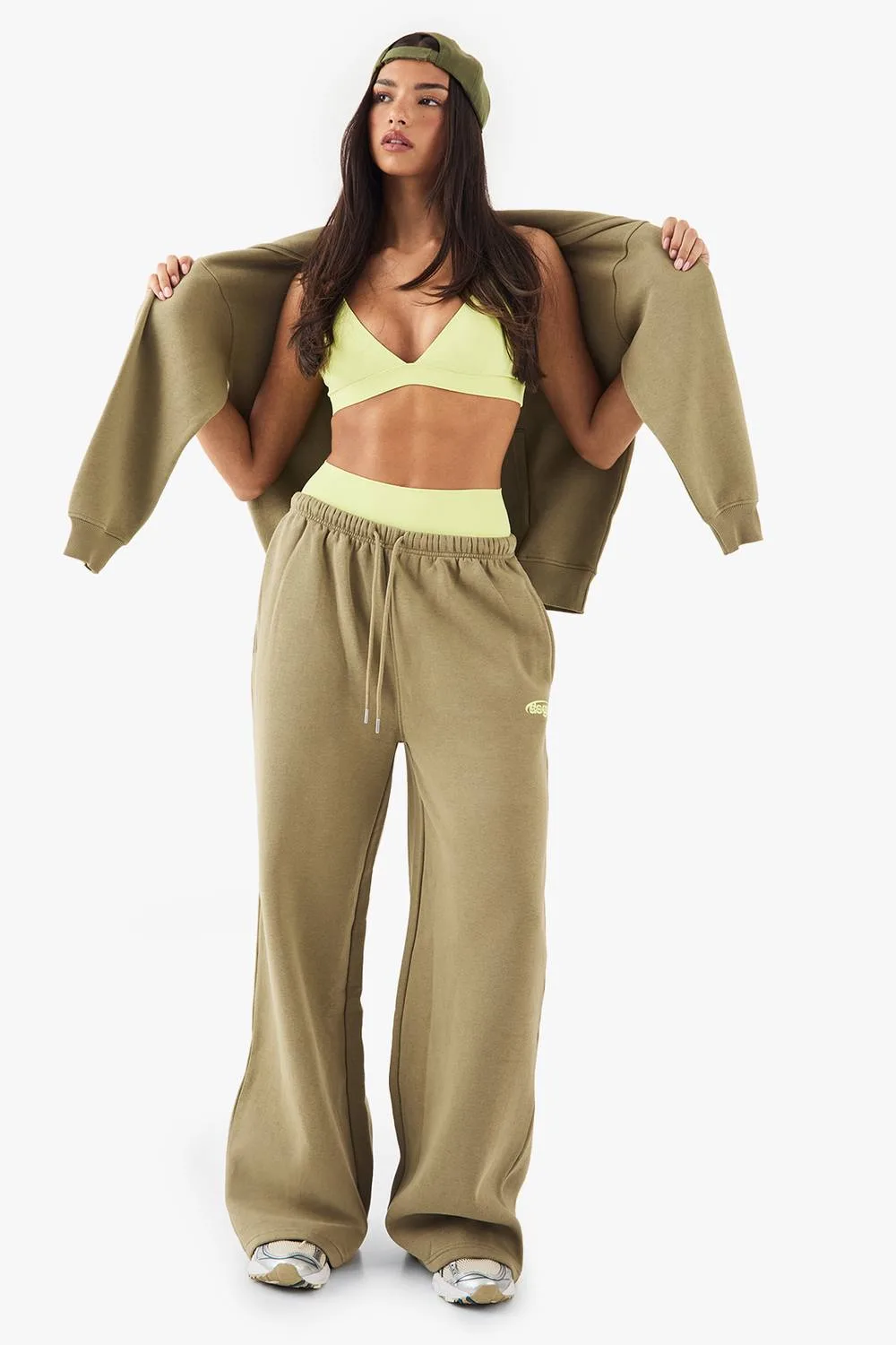 DSGN Studio Run Club Printed Straight Leg Jogger Pants by boohoo