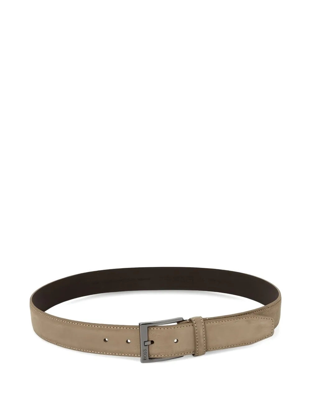 Suede-Finish Buckle-Fastening Belt by BOSS