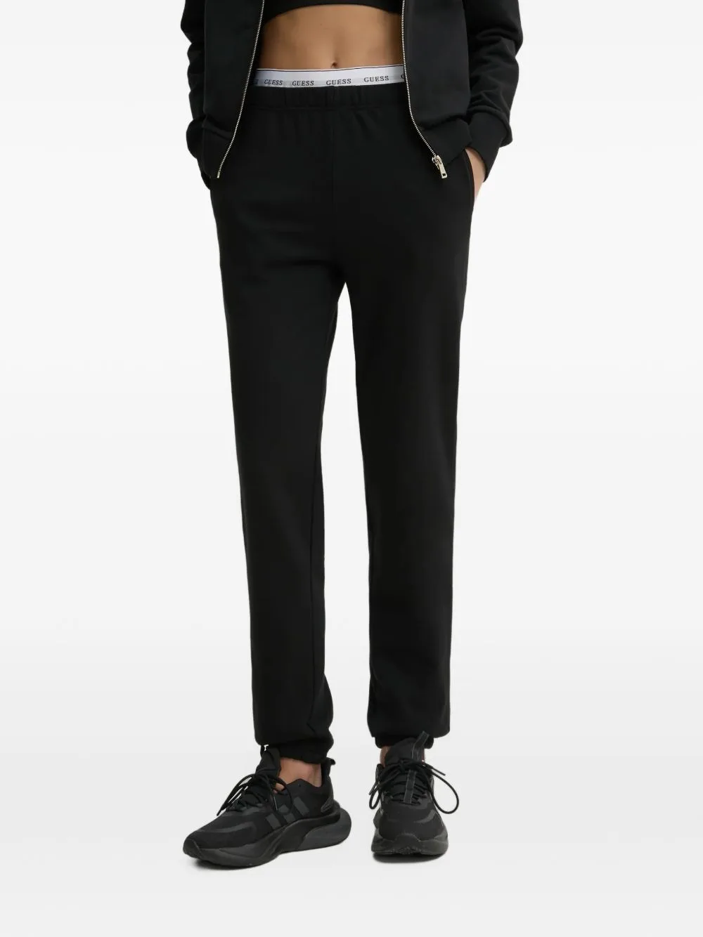 Logo-Waistband Track Pants by GUESS USA