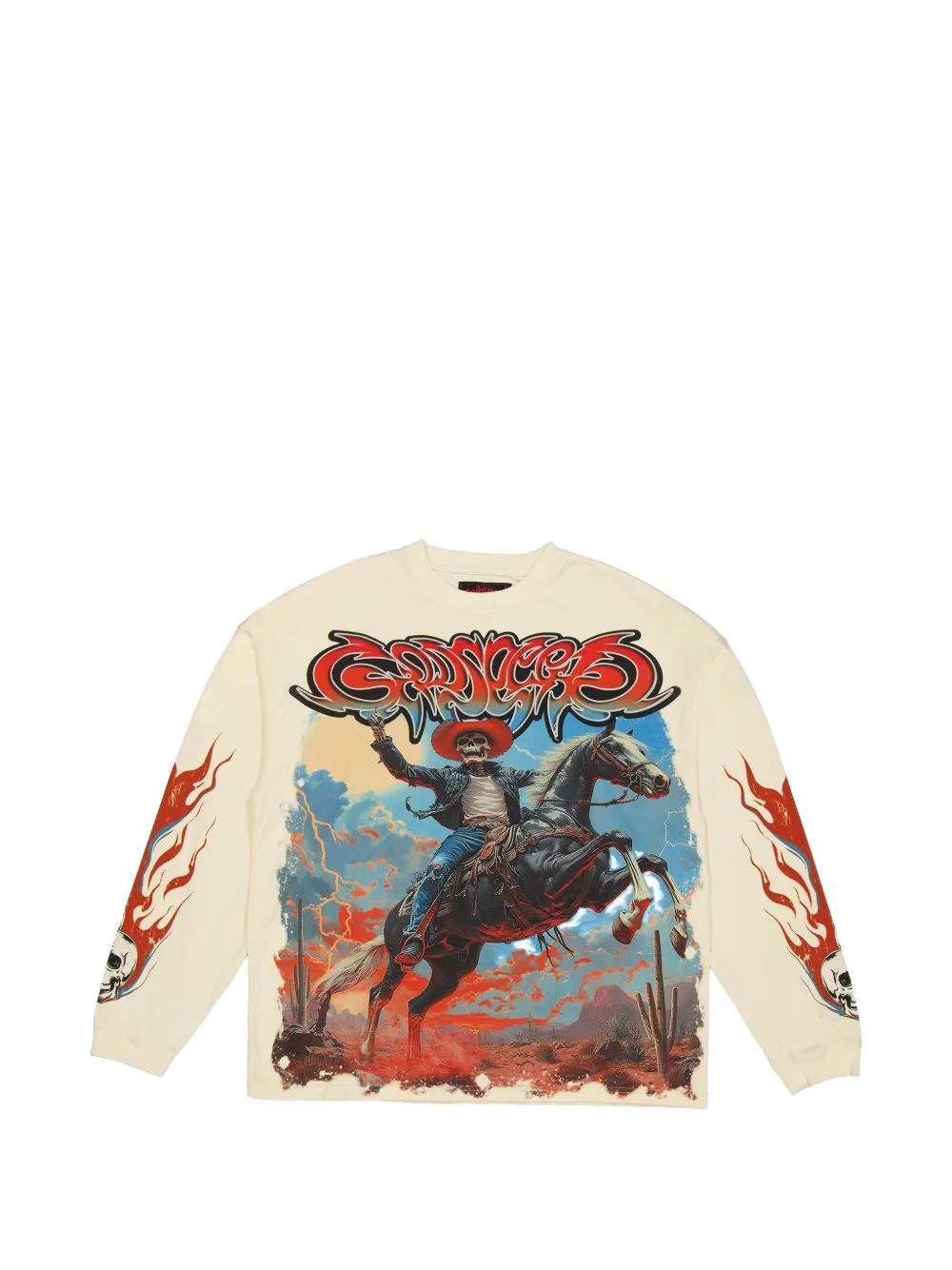 Western Long-Sleeve Graphic T-Shirt