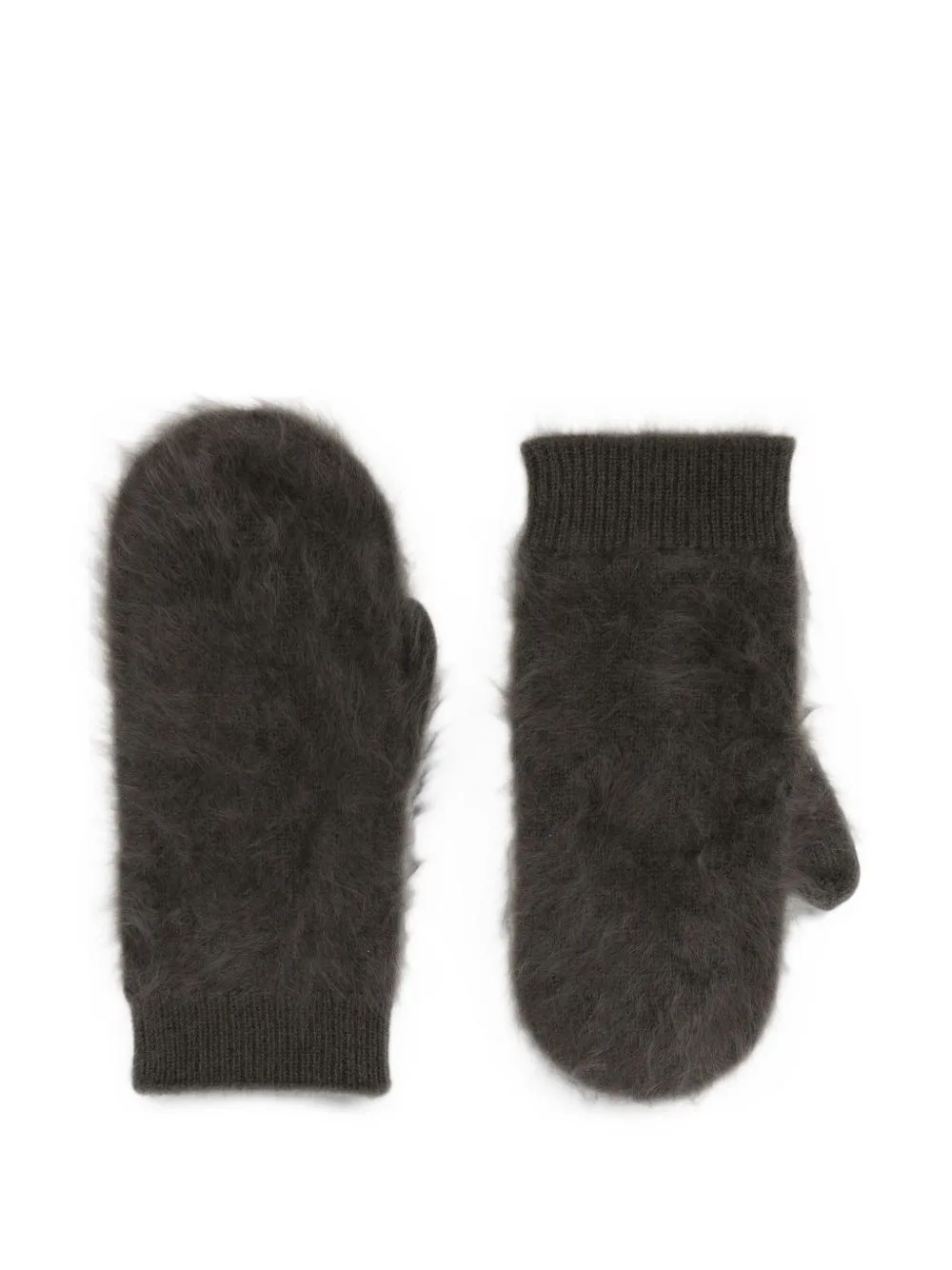 Brushed-Knit Cashmere Mittens by Lisa Yang