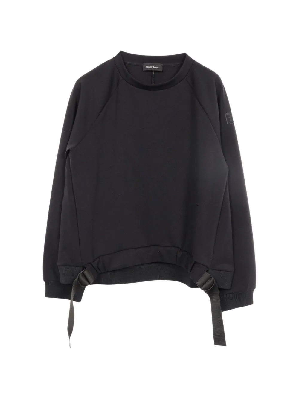 2020s Techno Light Buckle-Detail Sweatshirt by Herno