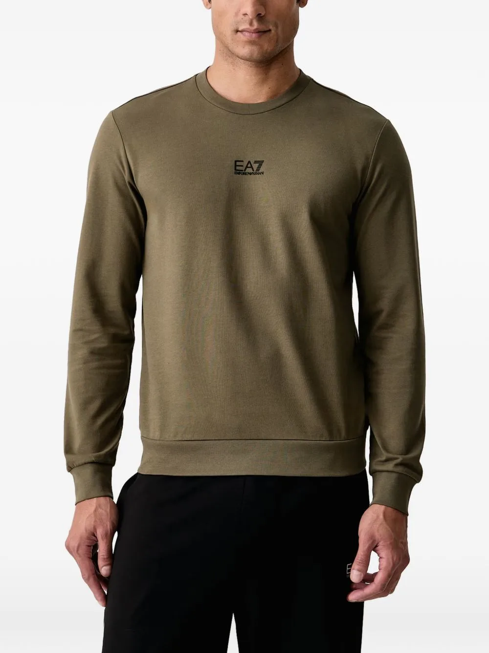 Logo-Print Sweatshirt by Ea7 Emporio Armani