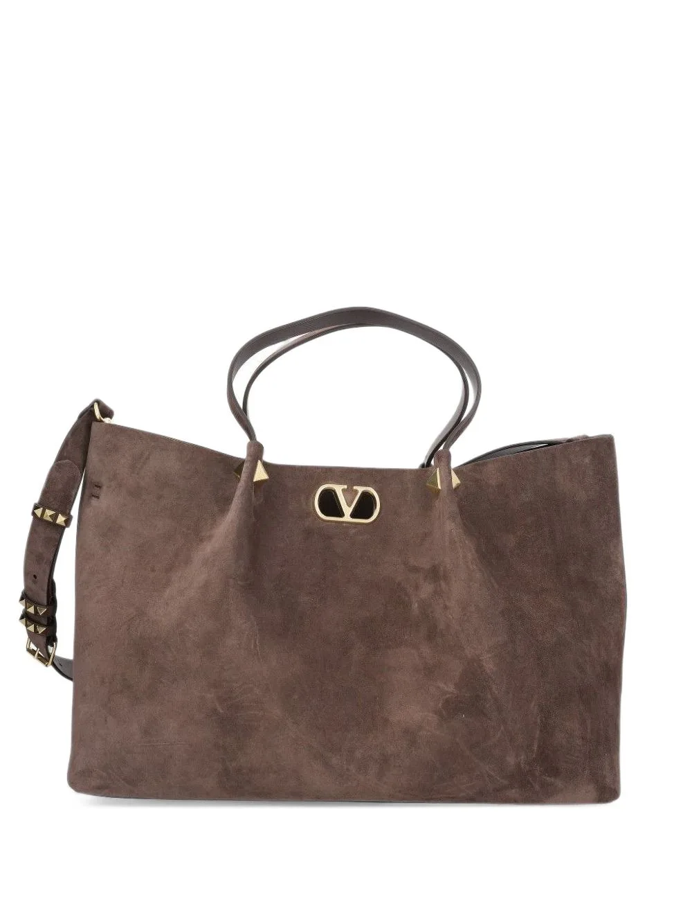 VLogo Signature Studded Tote Bag by Valentino Garavani