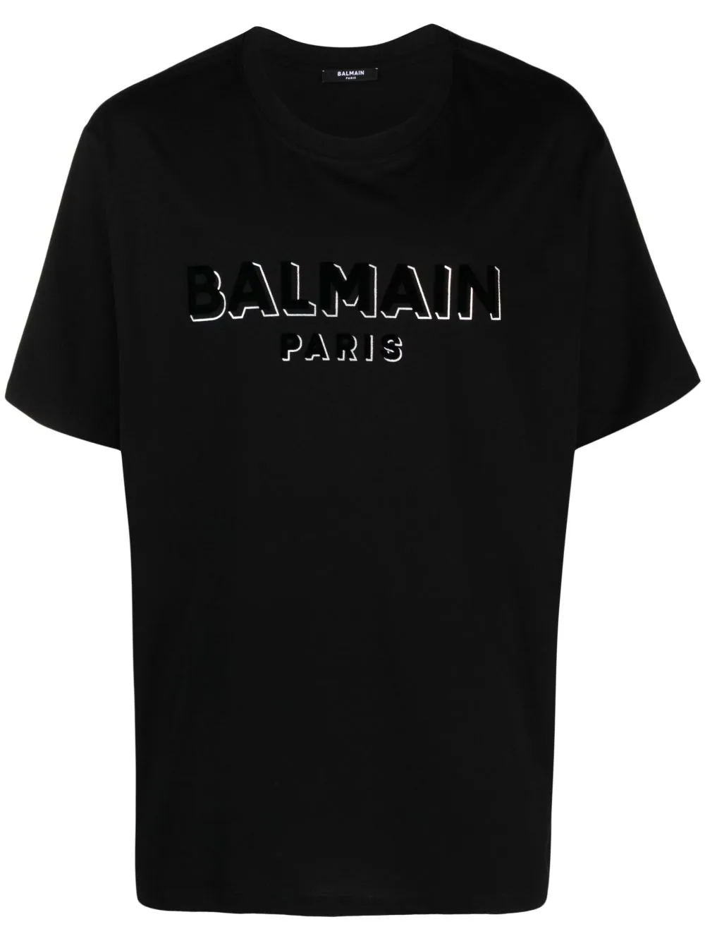 Flocked-Logo Cotton T-Shirt