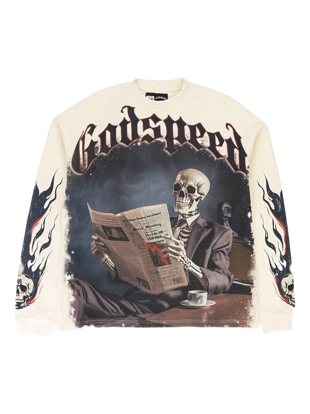 Thermal Long-Sleeved Sweatshirt by GODSPEED
