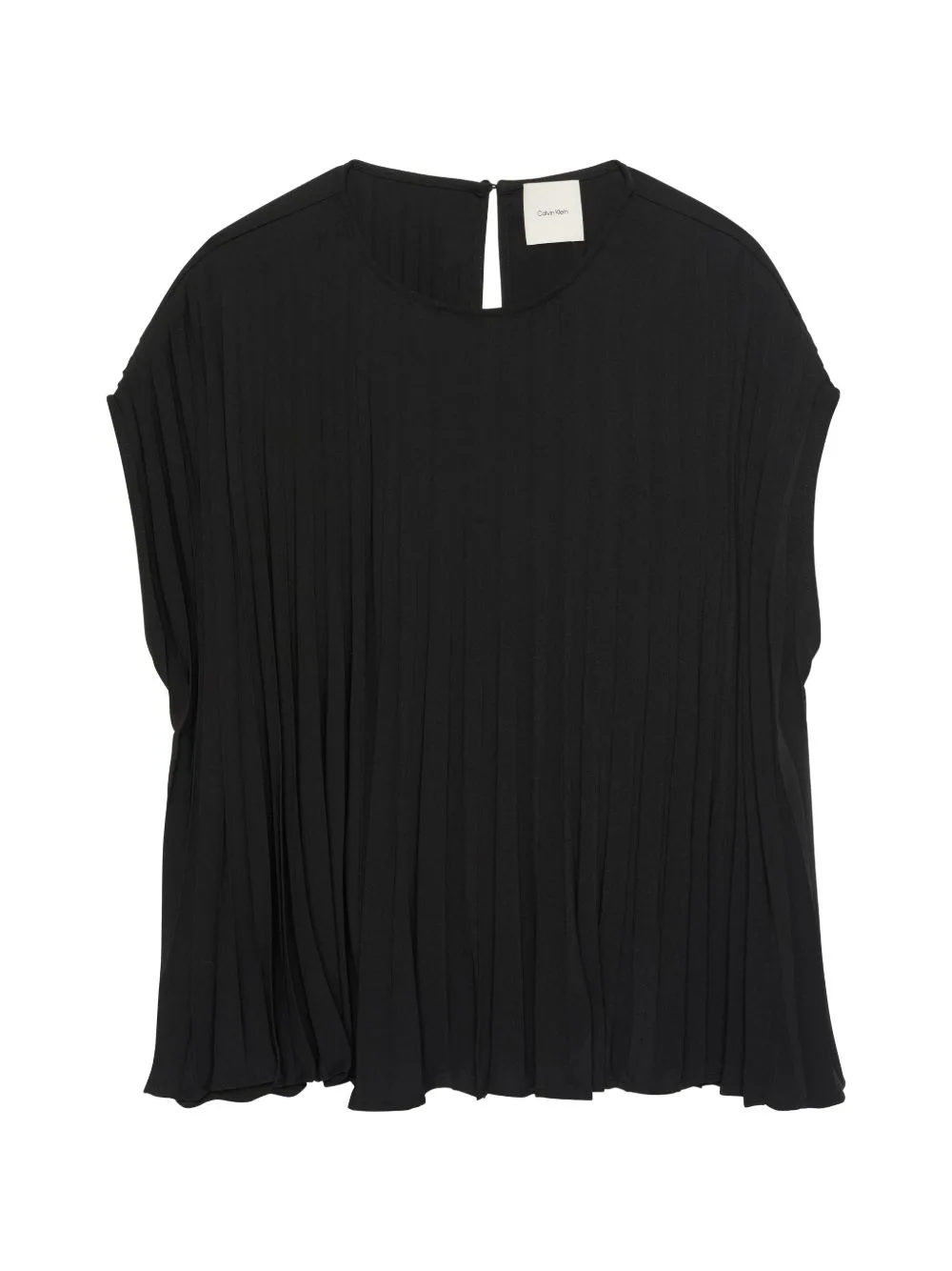 Pleated Sleeveless Top by Calvin Klein