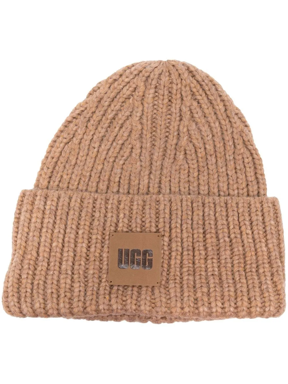 Logo-Patch Knitted Beanie by UGG