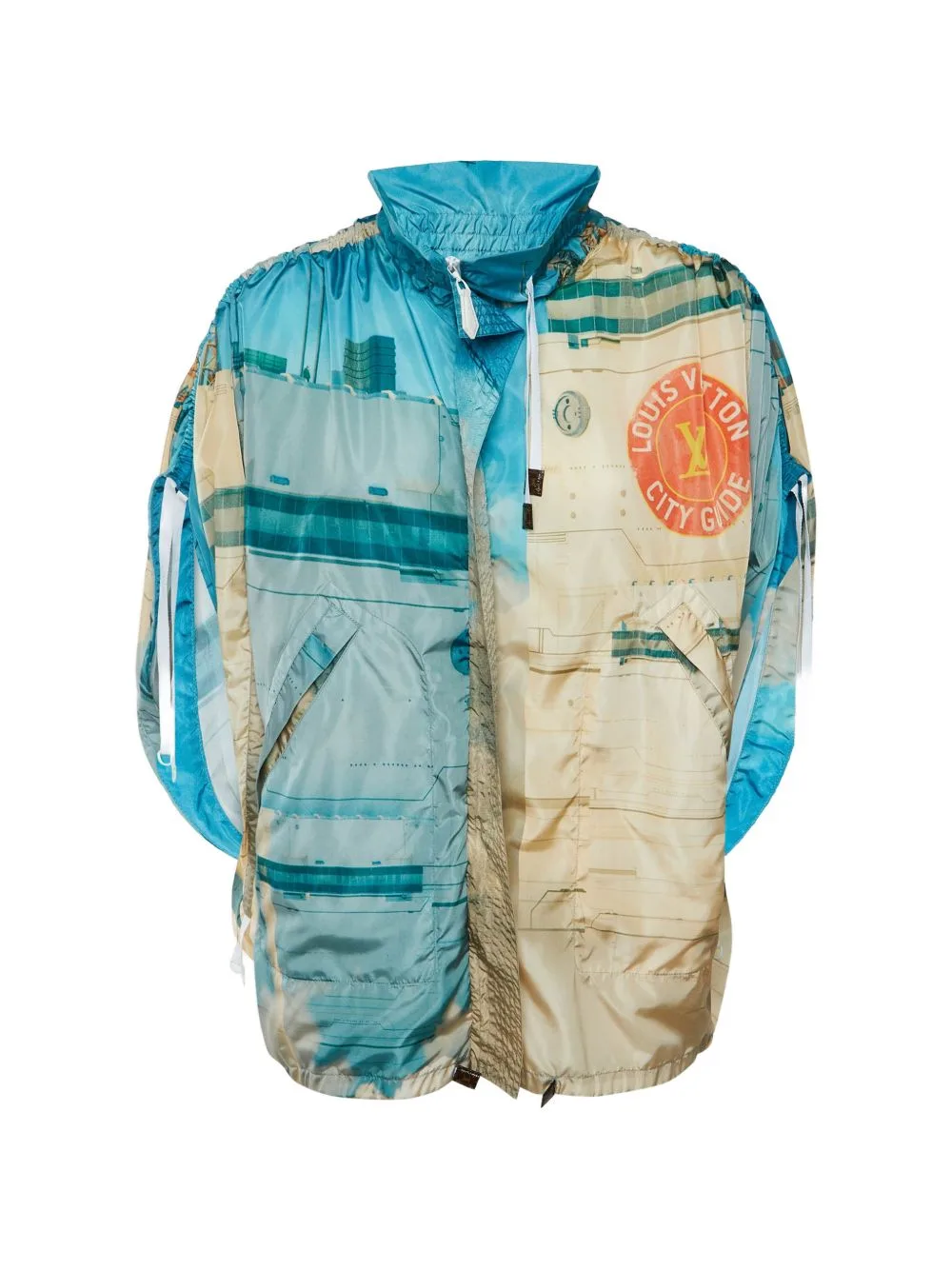 Printed Oversized Jacket by Louis Vuitton Pre-Owned