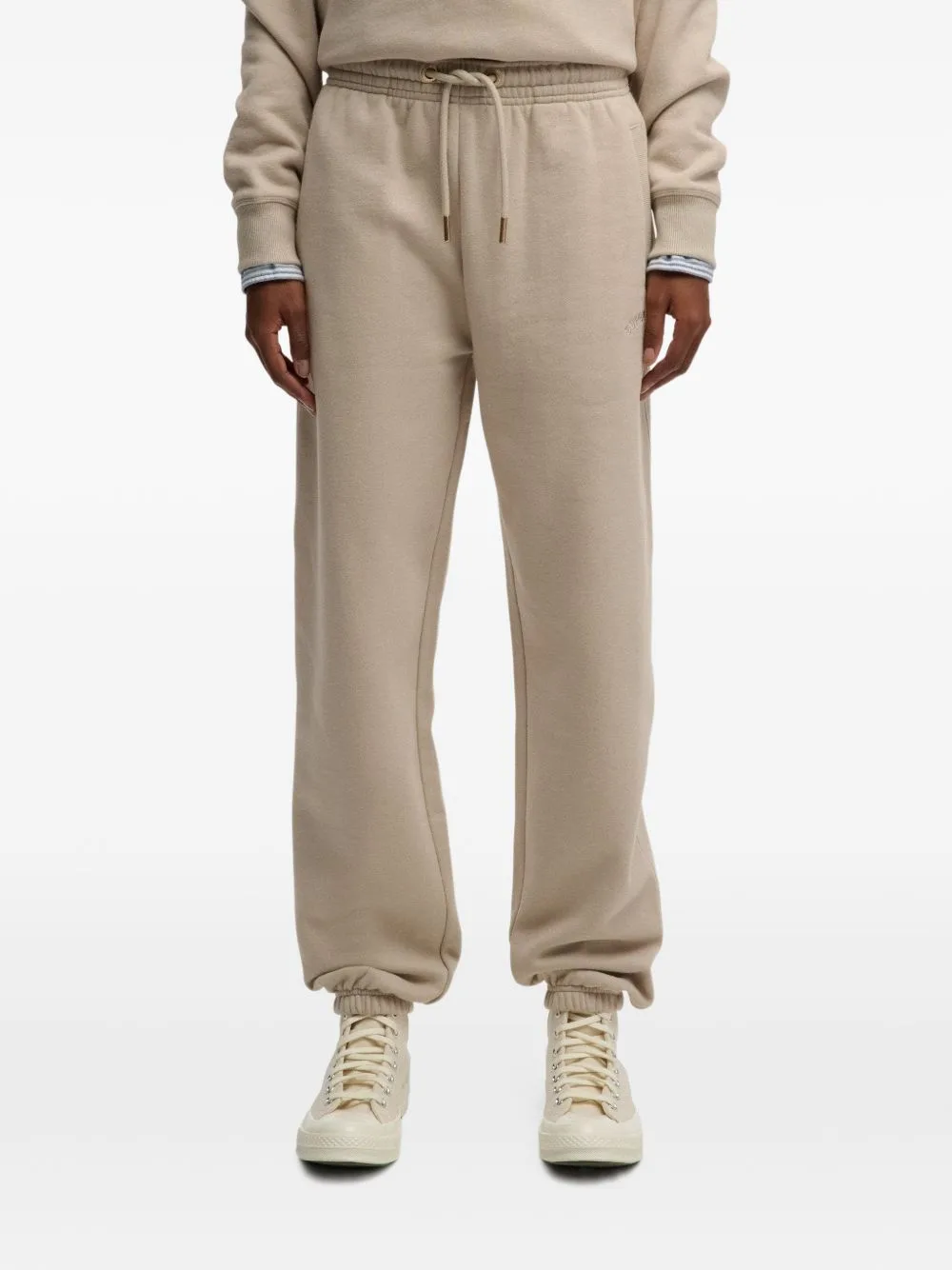 Logo-Embroidered Drawstring Track Pants by Superdry