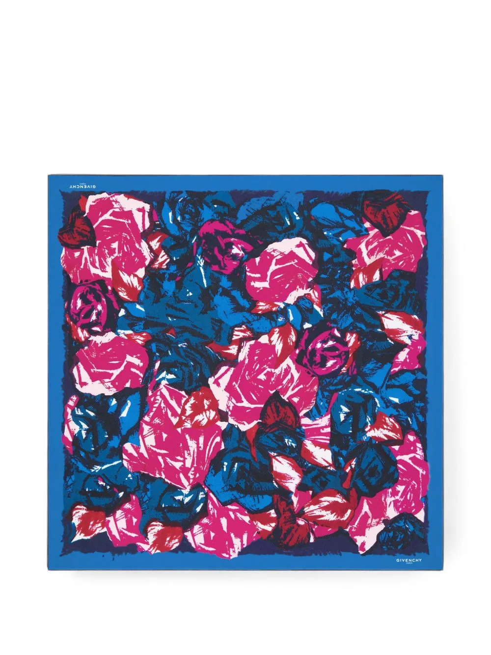 Square in Silk with Floral Print by Givenchy