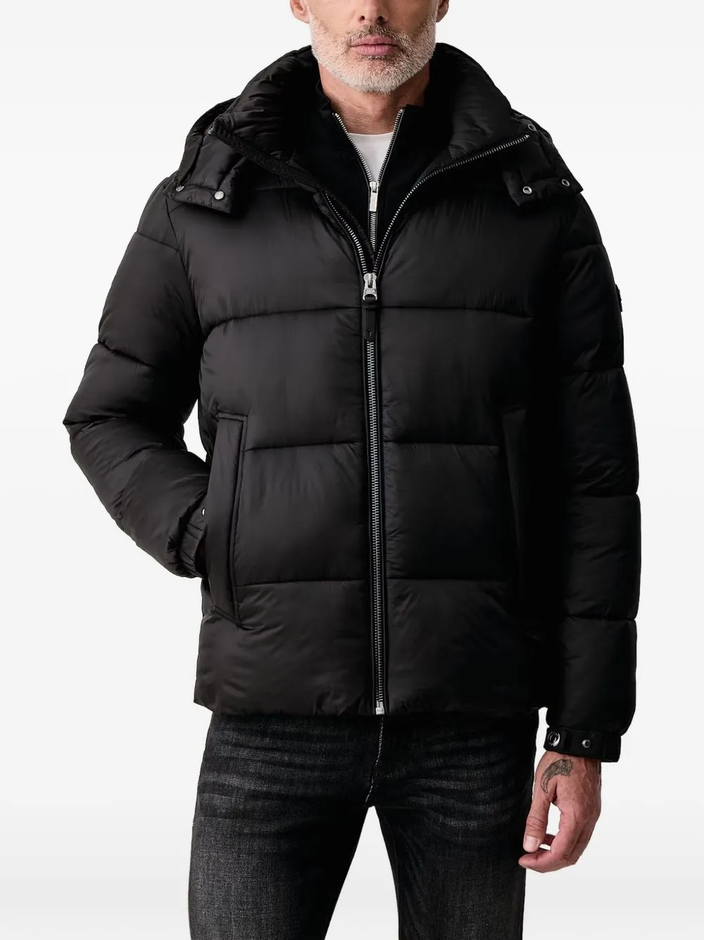 Hooded Quilted Jacket