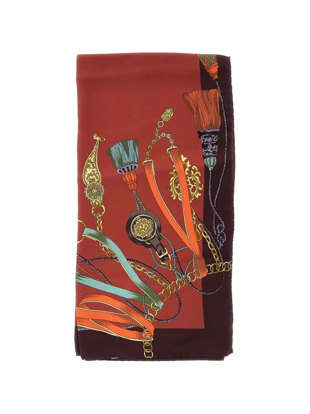 Silk Scarf with Charm Motif by ETRO