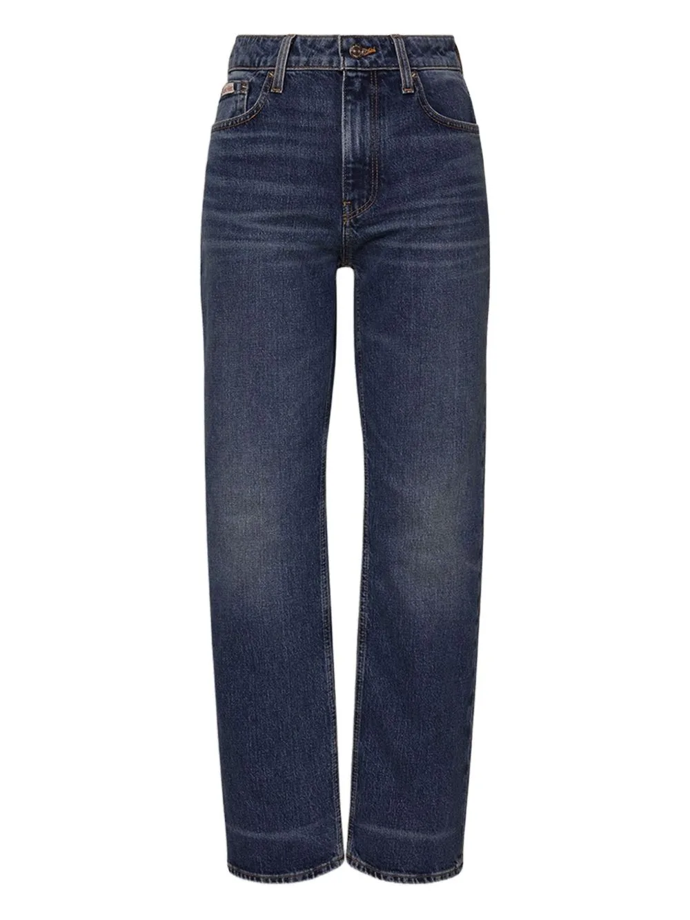 High-Rise Straight-Leg Jeans by Calvin Klein Jeans